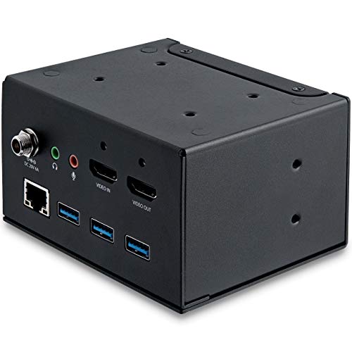 .com 4K USB-C or USB-A Docking Station Module for Conference Table Connectivity Box - 4K HDMI - 60W USB-C Power Delivery, 4X USB, RJ45 (MOD4DOCKACPD)