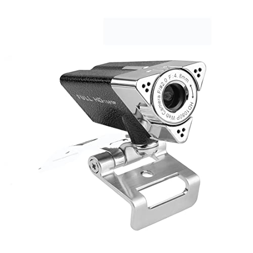 Webcam, HD 1080P Web Camera with Microphone for Streaming, USB Computer Web Camera Video Cam for Video Calling, Recording, Conferencing, Skype, OBS, PC Laptop