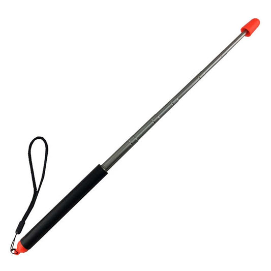 1 Piece Teachers Pointer Telescoping Teachers Pointer Retractable Teacher Pointer Extendable Whiteboard Pointer Presentation Teaching Pointer Sticks with Lanyard(Black, 39.37 inch)