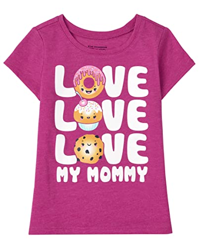 baby girls  and Toddler Graphic T-shirt T Shirt, Mommy, 18-24 Months US