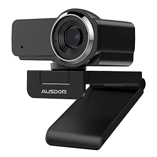 Full HD 1080p Webcam with Narrow Field of View, AW635 USB Web Camera with Auto Low Light Correction for Computer PC Laptop Desktop Zoom Skype Webex Google Meet Teams Webcalls Online Class