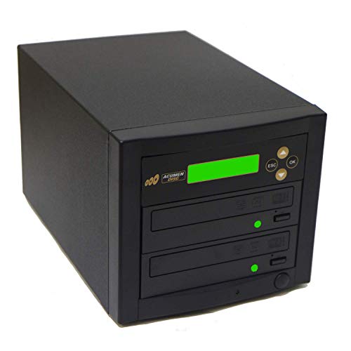 1 to 1 Dual Layer Copy Easy CD DVD Duplicator Writer Copier Tower