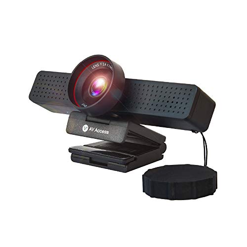 1080P Webcam, HD Web Camera with Microphone & Privacy Cover, Large Lens and Sensor, USB Computer Camera, Plug and Play, for Zoom/Skype/Teams/OBS, Conferencing and Video Calling