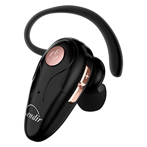 Bluetooth Headset, V5.0 Ultralight Wireless Headphone Cell Phone Earpiece with Mic Headsetcase,Volume Control, Handsfree Earbud,Compatible with Android/iPhone/Smartphones/Laptop