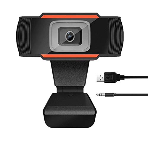 USB Webcam with Microphone, HD Webcam 720P Fast Autofocus Web Camera for Laptop or Desktop Video Calling, Recording Conference, Business Online, Teaching Gaming