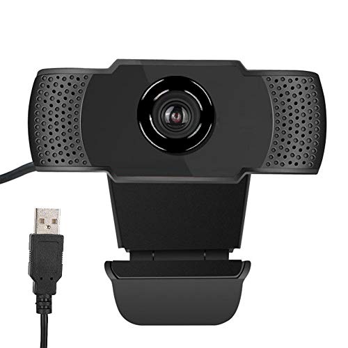 1080P Webcam Network Computer Camera Free-Drive USB 2.0 PC Accessory USB Camera for QQ/WeChat/Ding Talk/Skype/Facebook/Zoom/YouTube/Face Time, etc