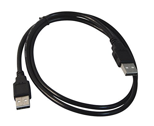 3 Foot Black USB 2.0 High Speed Male A to Male A Cable