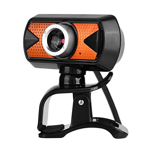 USB 2.0 Webcam, 16 Megapixels USB Desktop Laptop Webcam Computer Web Camera with MIC Clip-on for Conferencing Video Calling Recording