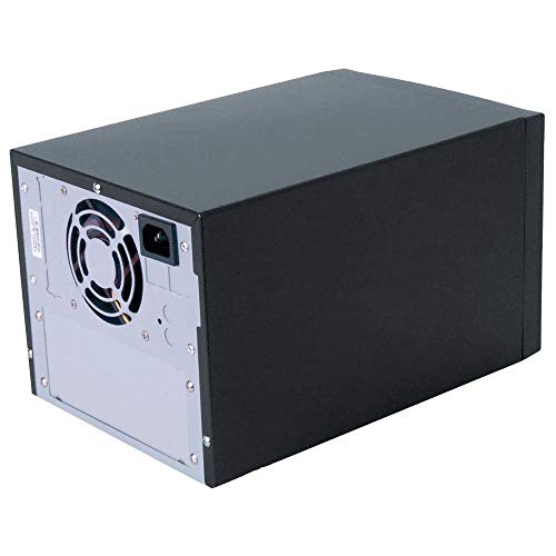 1 to 1 DVD CD Duplicator - Premier Discs Copier Tower Machine with 24x Writers Burners Drives (Standalone Audio Video Copy Duplication Device Unit)