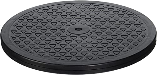 10 inch Heavy Duty Swivel - 360 Rotation Utility Lazy Susan Base for TV's, Monitors, Laptops, Tablets, Stereos, and More