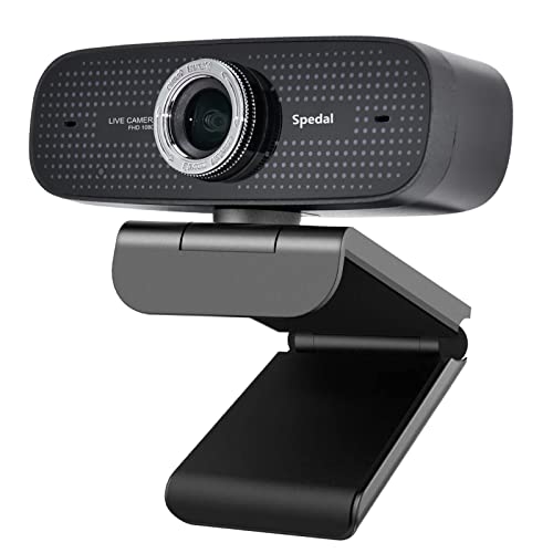 Webcam for Streaming HD 1080P PC Camera with Microphones Compatible with Xbox One MacBook Windows and OBS Twitch YouTube