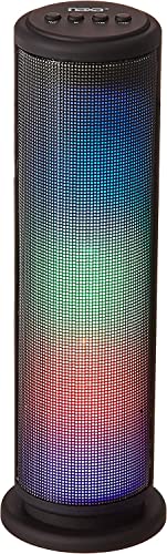 NAS-3082 Vibe, Wireless Bluetooth Speaker, with LED Lights, Play MP3 via USB, Micro SD Cards, Connect Smartphone, Tablet, or Laptop