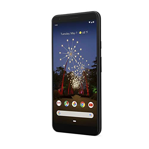 '- Pixel 3a X-Large with 64GB Memory Cell Phone (Unlocked) - Just Black (G020C)