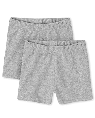 baby girls And Toddler Cartwheel Shorts, Smoke Gray 2 Pack, 5T US