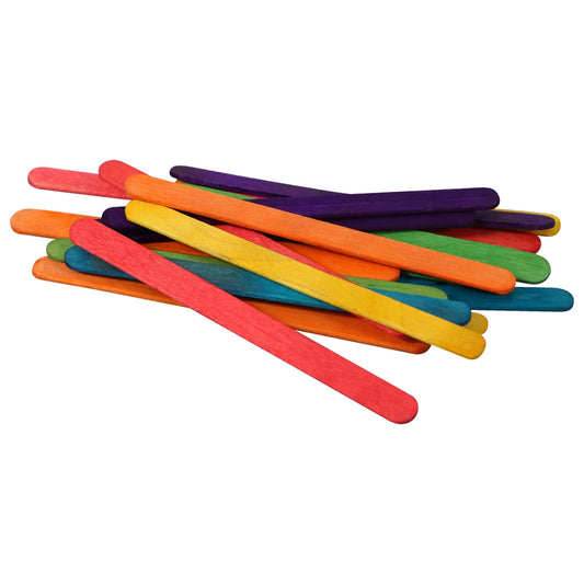 Crafter's Square Assorted Color Craft Sticks, 100-ct. Packs (Pack of 44)