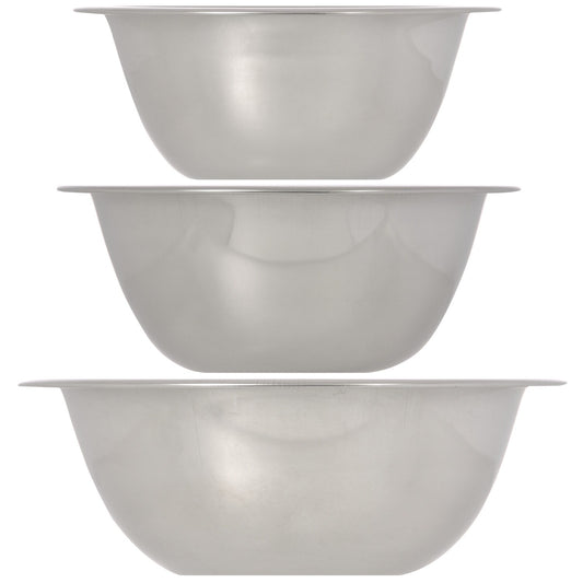 Cooking Concepts Assorted Stainless-Steel Mini Mixing Bowls (Pack of 24)