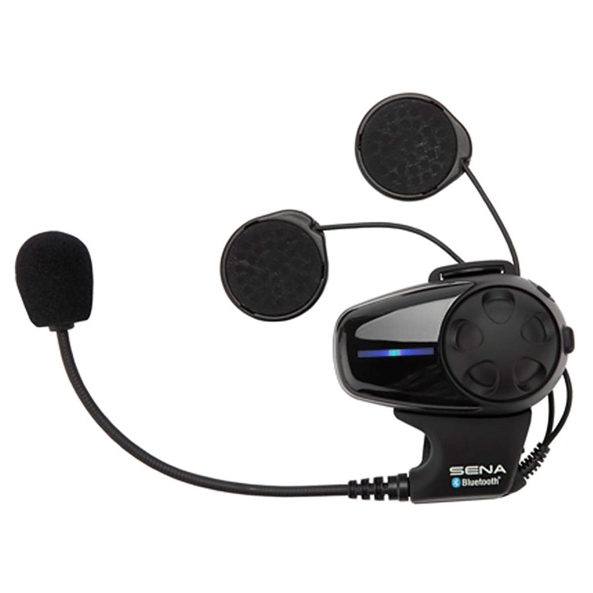 SMH10-10 Motorcycle Bluetooth Headset / Intercom (Single) , Black