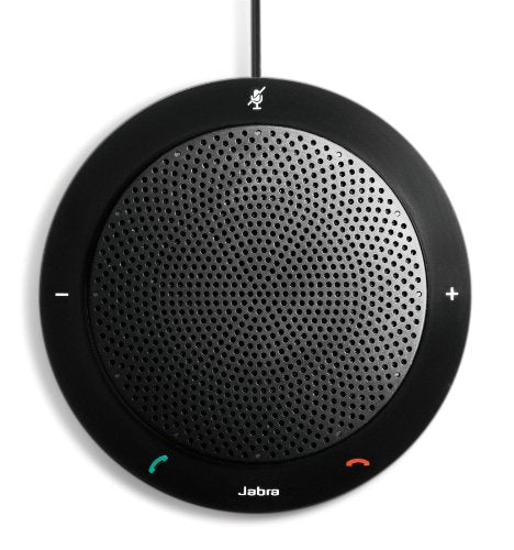 Speak 410 Corded Speakerphone for Softphones - Easy Setup, Portable USB Speaker for Holding Meetings Anywhere with Outstanding Sound Quality