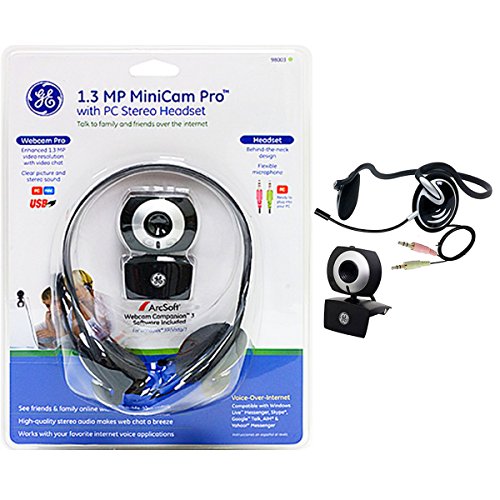 1.3 MP MiniCam Pro WebCam with PC Stereo Headset