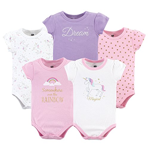 Unisex  Cotton Bodysuits Magical Unicorn, 0-3 Months