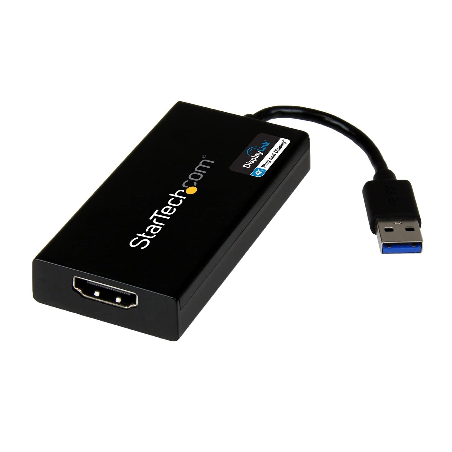 .com USB 3.0 to HDMI Adapter - 4K 30Hz Ultra HD - DisplayLink - USB Type-A to HDMI Display Adapter Converter for Monitor - External Video & Graphics Card - Mac & Windows (USB32HD4K)