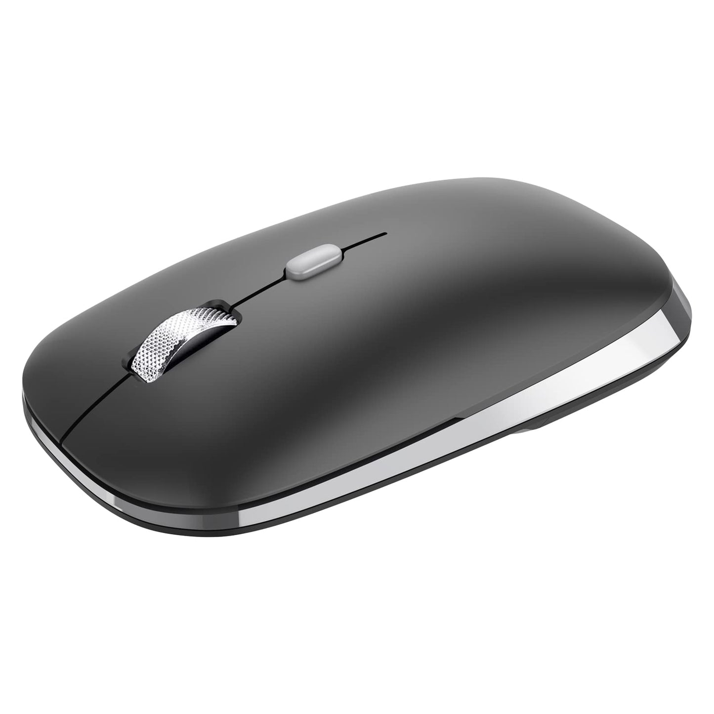 Bluetooth Mouse, Silent Mouse Wireless, Bluetooth 5.0/4.0 Portable Slim Wireless Mouse, Optical Cordless Mouse for Laptop, ipad, MacBook Pro / Air, Mac, PC, Tablet, Chromebook, Surface Pro
