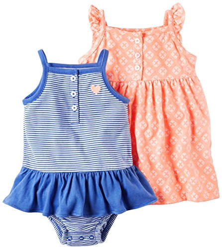 Baby Girls' 2 Pk 121h341, Blue, 3M