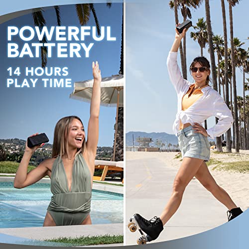 OontZ Angle 3 Bluetooth Speaker | Portable Bluetooth Speakers | Powerful 10 Watt Output | 100 Foot Wireless Bluetooth Range | 14 Hours Battery Life | Water Resistant (IPX5)