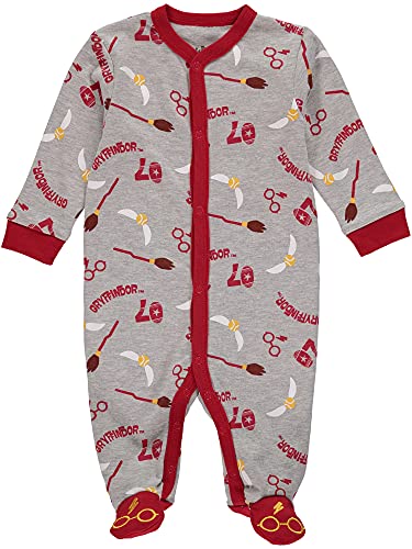 Baby Boys Long-Sleeve Bodysuit Footed Pajamas - Baby Boy Clothes with  Prints  0-3M
