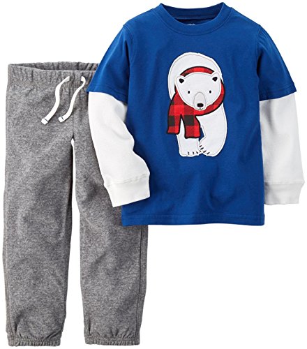 Carter s Baby Boys  2 Piece Set - Blue - 3 Months