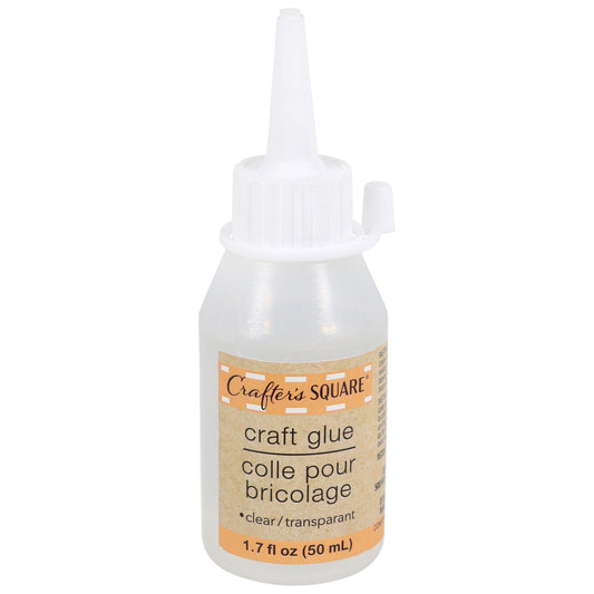 Crafter's Square Premium Clear Craft Glue, 1.7-oz. Bottles (Pack of 4)