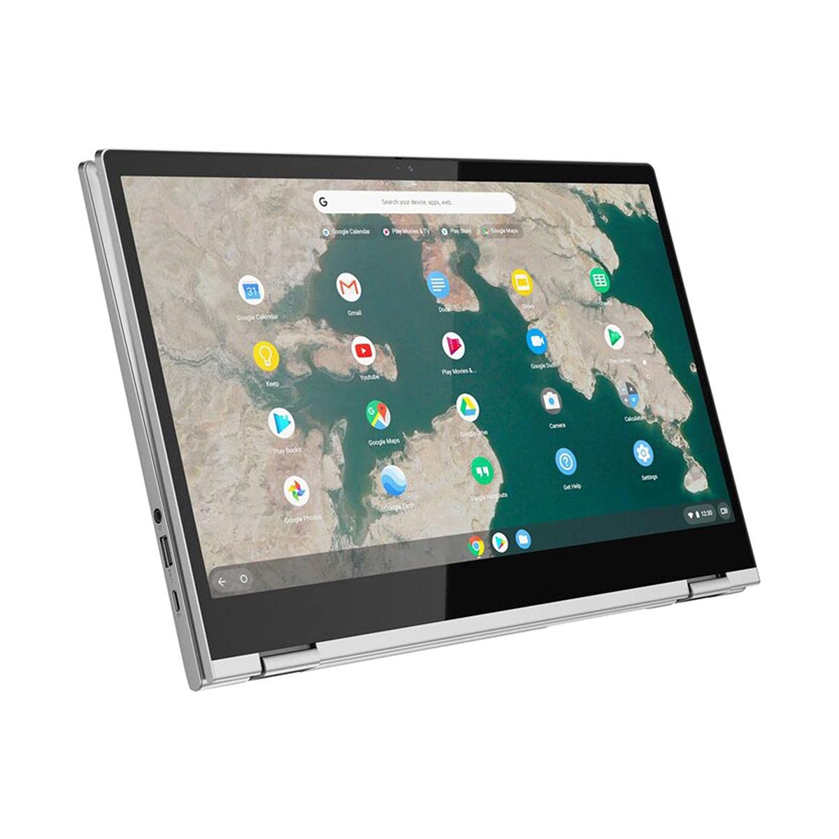 Chromebook C340-15 15.6" Full HD 2-in-1 Touchscreen Notebook Computer, Intel Core i3-8130U 2.2GHz, 4GB RAM, 32GB eMMC, Chrome OS, Mineral Gray