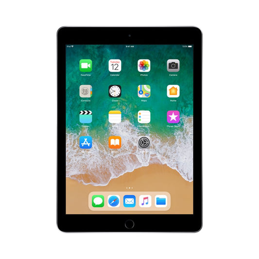 iPad 5th Generation Wi-Fi 128GB Space Gray Renewed
