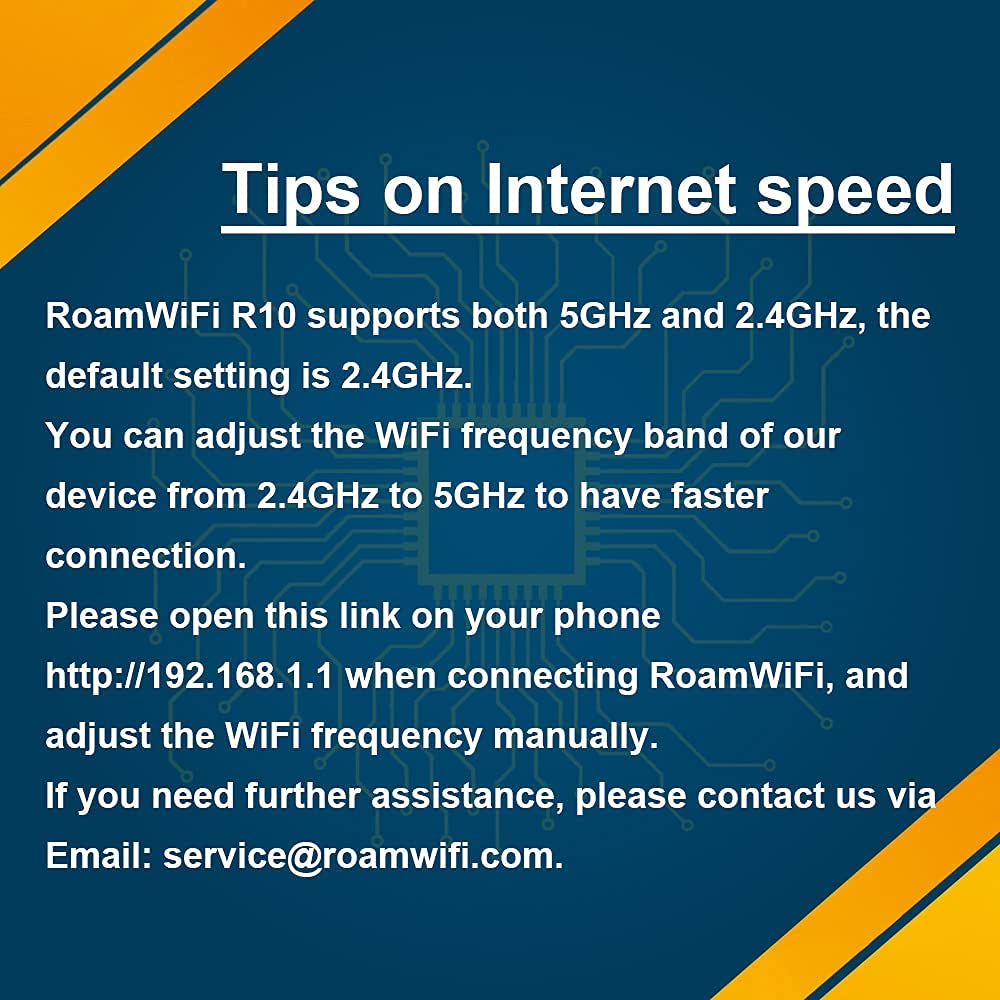 RoamWiFi R10 Portable WiFi Device 4G Router Mobile Hotspot, Wireless WiFi Portable Hotspot with US 10GB & Global 1GB Initial Data 30Day, No SIM Card