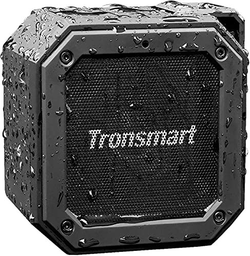 Waterproof Bluetooth Speaker, Groove(Force Mini) Wireless Outdoor Mini 10W Portable Bluetooth Speakers, Bluetooth 5.0, IPX7 Waterproof, 24H Playtime, Built in mic, Support Micro SD/TF Card