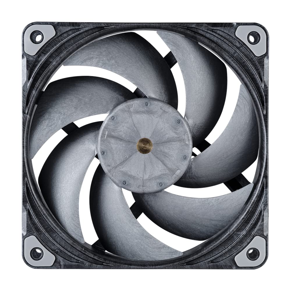 (PH-F120T30_BG_3P) T30-120 Fan Triple-Pack, Premium high-Performance Fan, Excellent Sound Quality, 4-pin PWM, Multiple Fan RPM Modes, Black/Grey