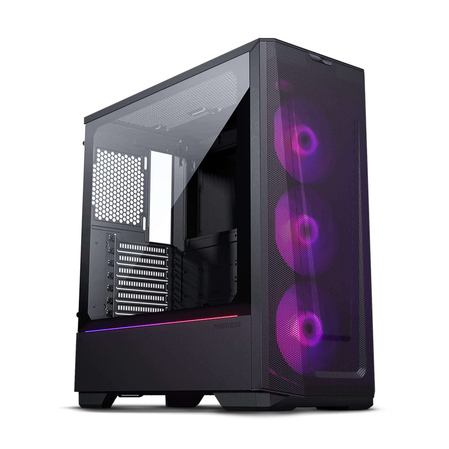 (PH-EC360ATG_DBK02) Eclipse G360A Ultra-fine Performance Mesh, Mid-Tower Gaming case, Tempered Glass, Digital-RGB Lighting, Black