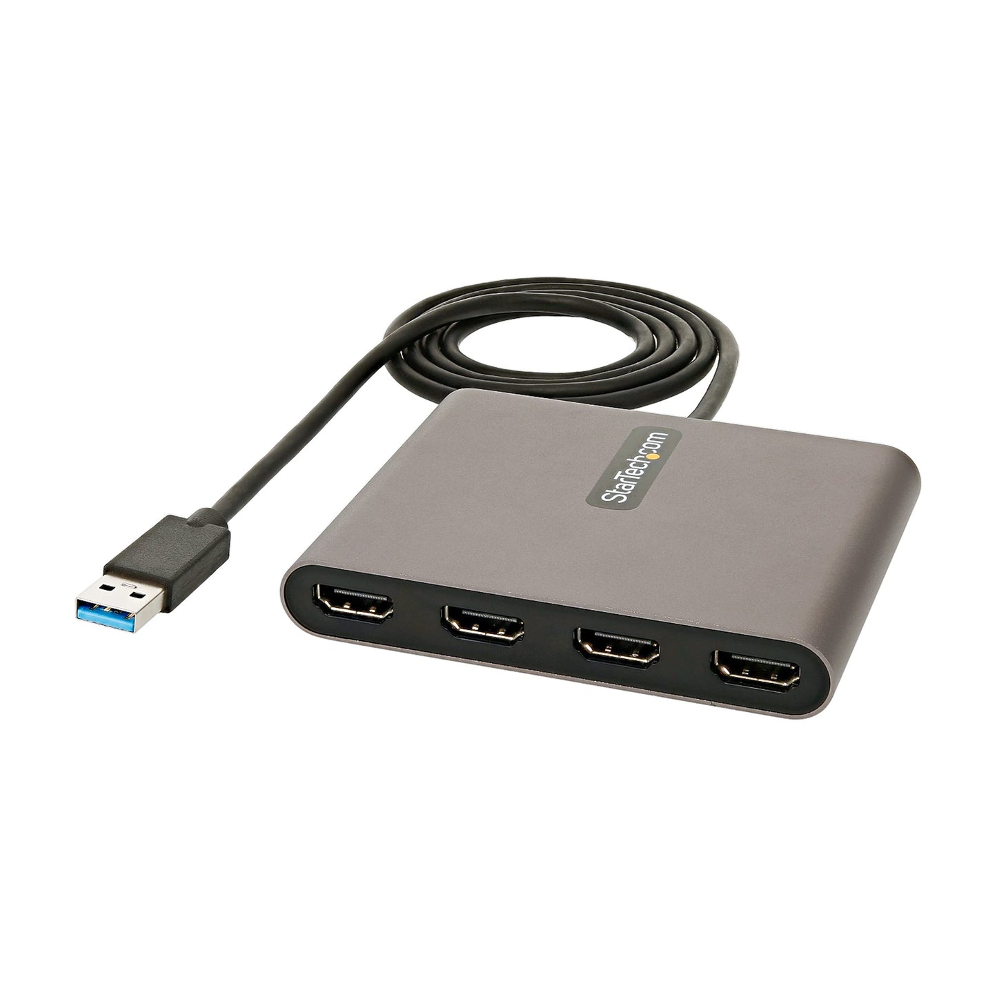 .com USB 3.0 to 4x HDMI Adapter - External Video & Graphics Card - USB Type-A to Quad HDMI Display Adapter Dongle - 1080p 60Hz - Multi Monitor USB A to HDMI Converter - Windows Only (USB32HD4)
