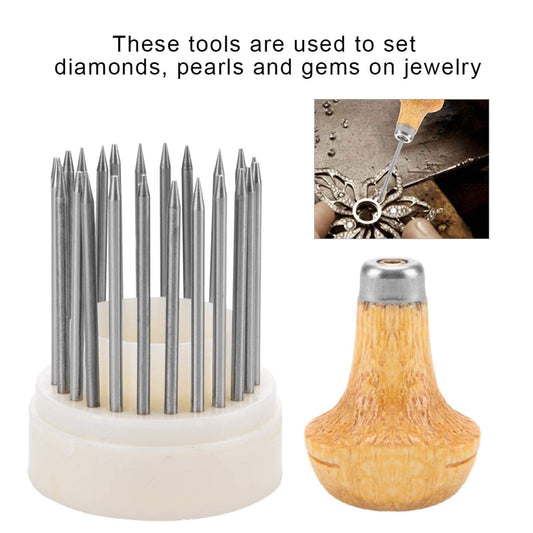 Jewelry Beading and Setting Tools Kit for Jewelry Making