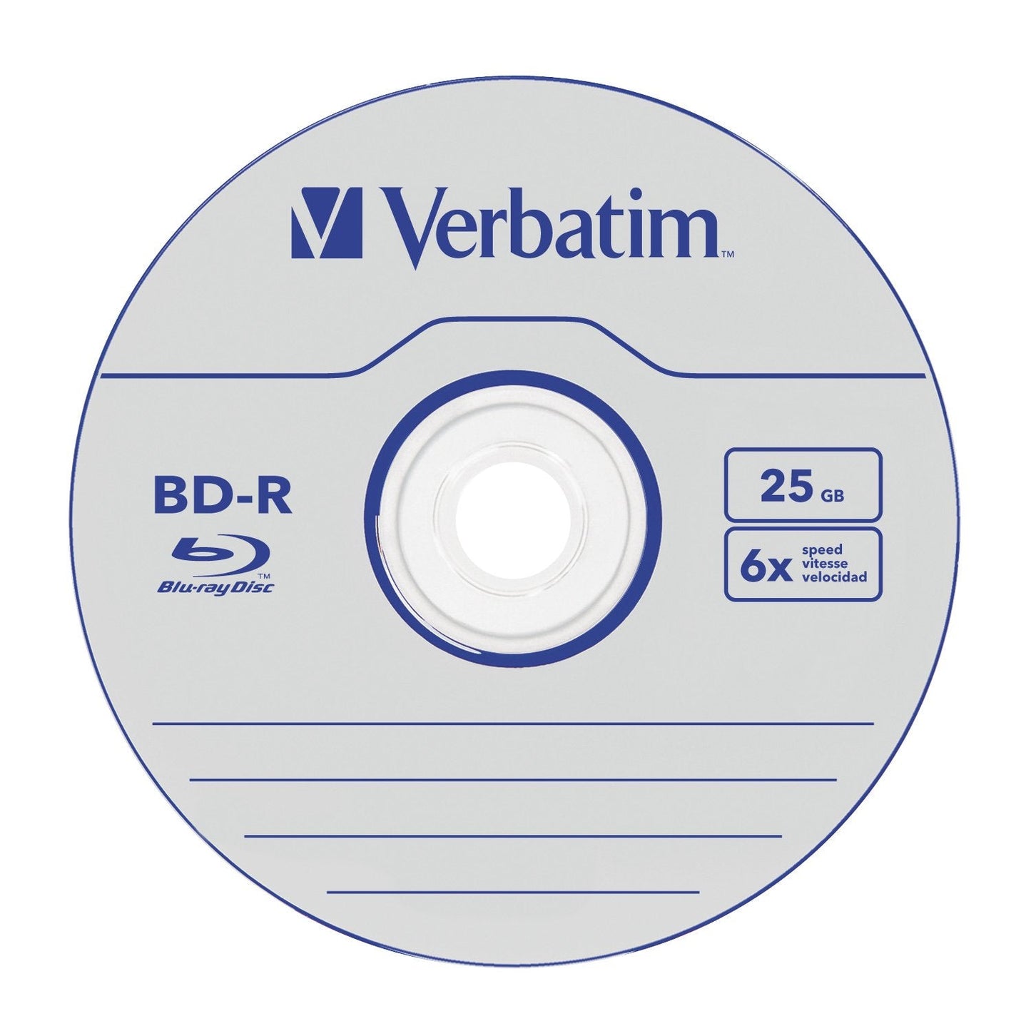 BD-R SL Datalife - Blu-ray Disc 25GB, 6X Burning Speed, Scratch Protection, 50-Pack Spindle
