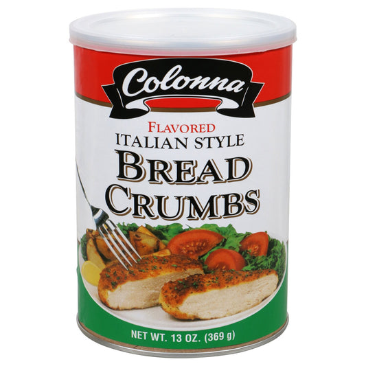 Colonna Flavored Italian Style Breadcrumbs, 13 oz. (Pack of 12)