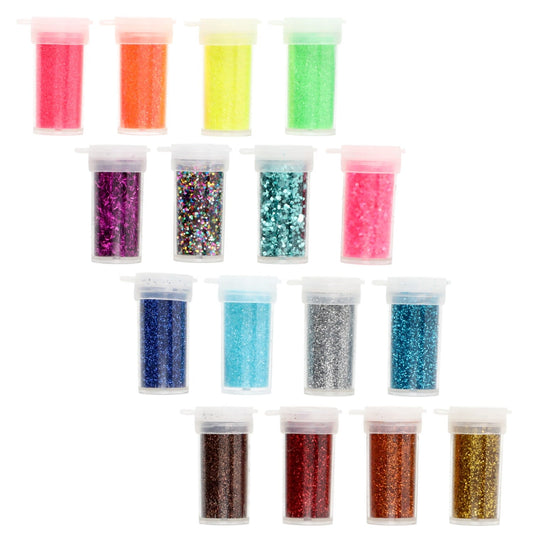 Crafter's Square Glitter Shakers, 4-ct. (Pack of 24)