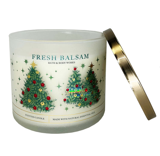 3-Wick Candle, Fresh Balsam