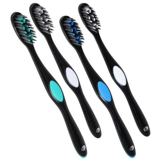 Charcoal Extreme Clean Soft-Bristle Toothbrushes, 2-ct. (Pack of 24)