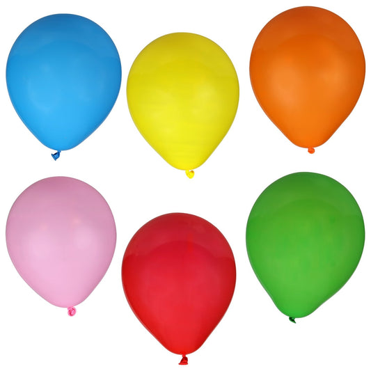 Colorful Latex Balloons, 25-ct. Bags (Pack of 4)