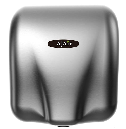 1 Pack Heavy Duty Commercial 1800 Watts High Speed Automatic Hot Hand Dryer  Stainless Steel
