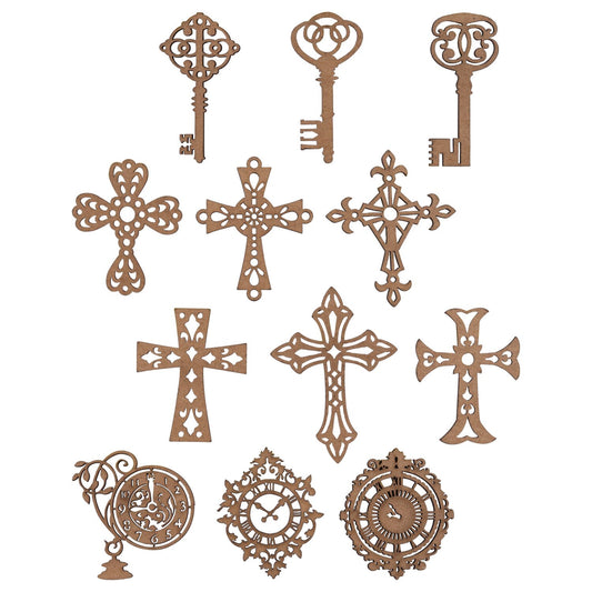 Crafter's Square Laser Craft Boards, 6-ct. Packs (Pack of 36)