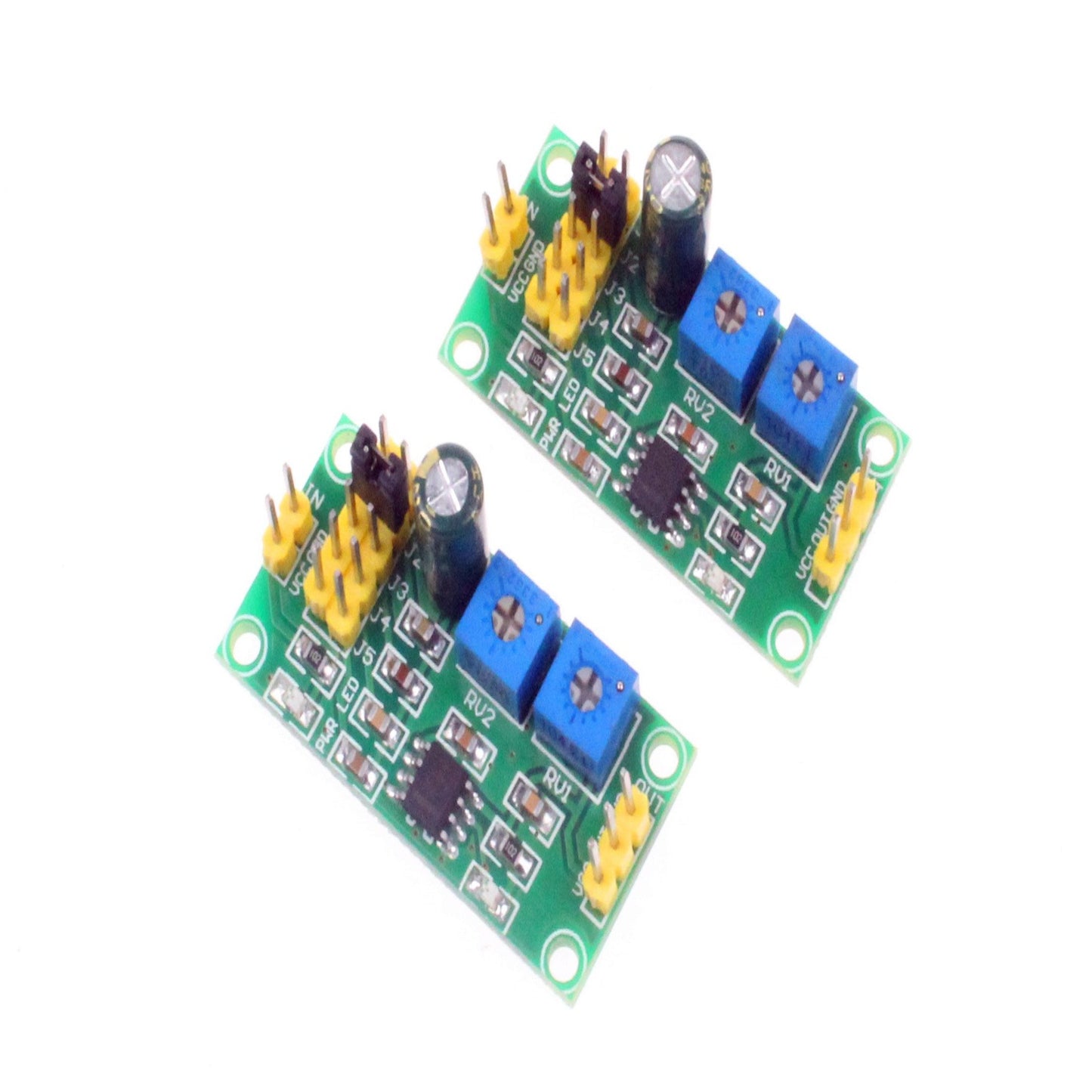 Adjustable NE555 Signal Generator Module for Square Wave Output Pack of 2