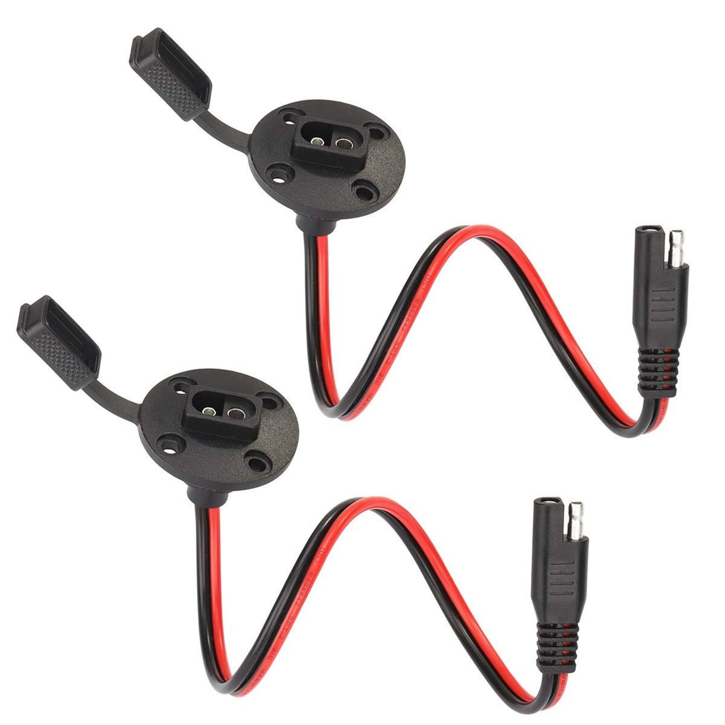 Weatherproof SAE Power Socket Connector Extension for Solar Generators