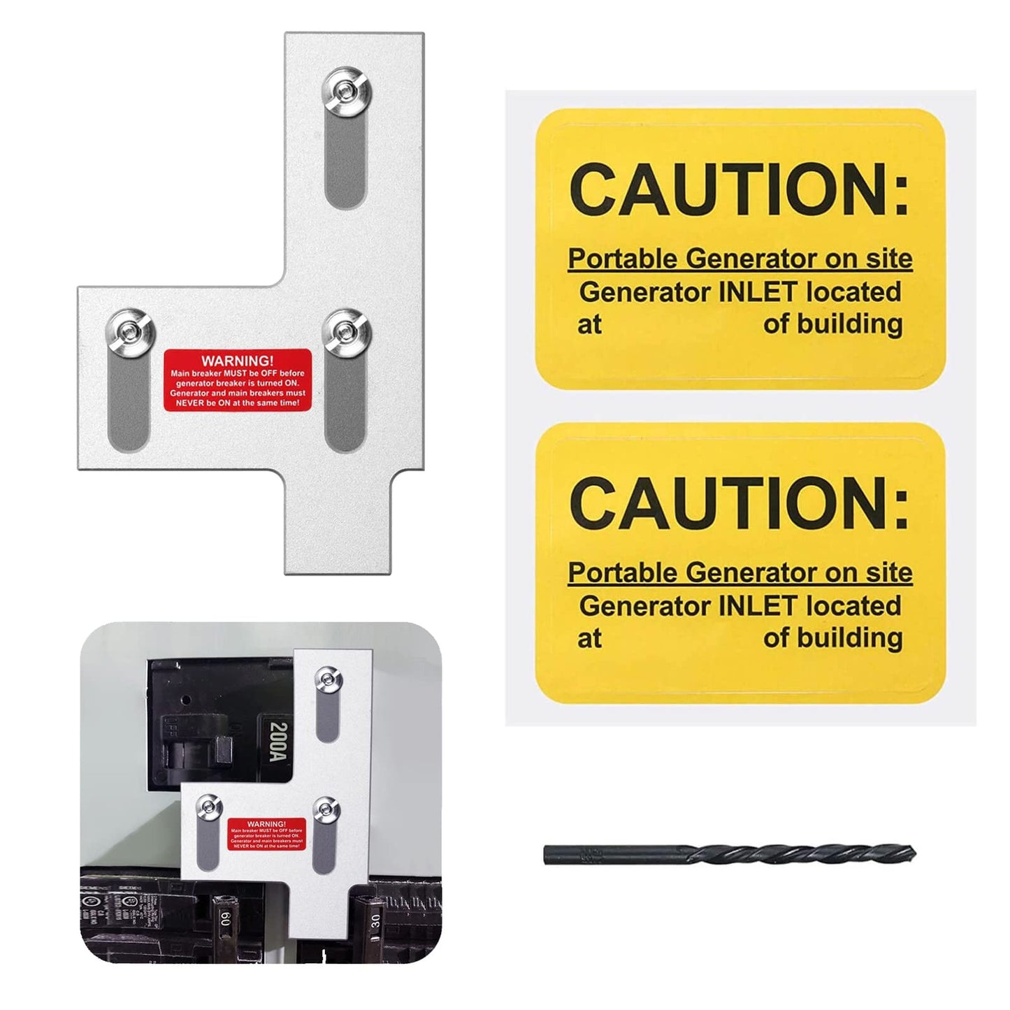 Siemens Murray 200 Amp Generator Interlock Kit for Safe Power Management
